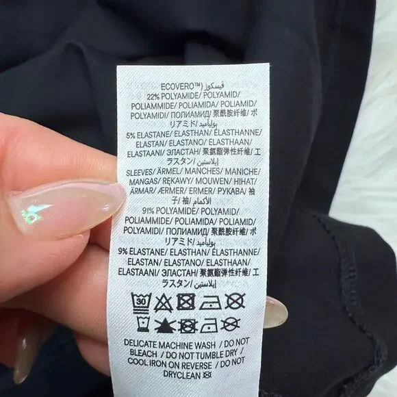 Boden Women's Sleeve Detail Midi Dress Black Size 8R NWT - Picture 11 of 16